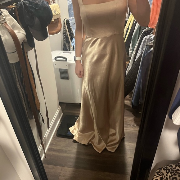 Jenny Yoo Ariana Pale Gold - Picture 4 of 5